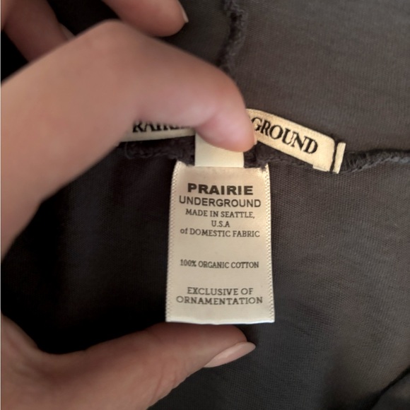 'Prairie Underground' Gray Midi Dress - Picture 6 of 6